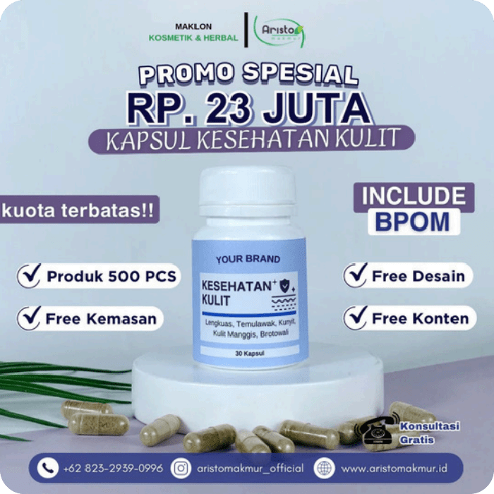 maklon kapsul kesehatan kulit